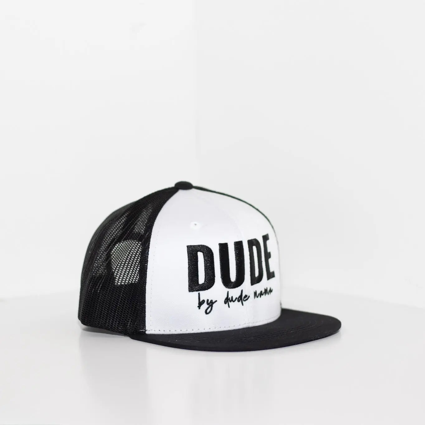 Black + Checkered Matching Hats for Dude & Mama Dude Mama