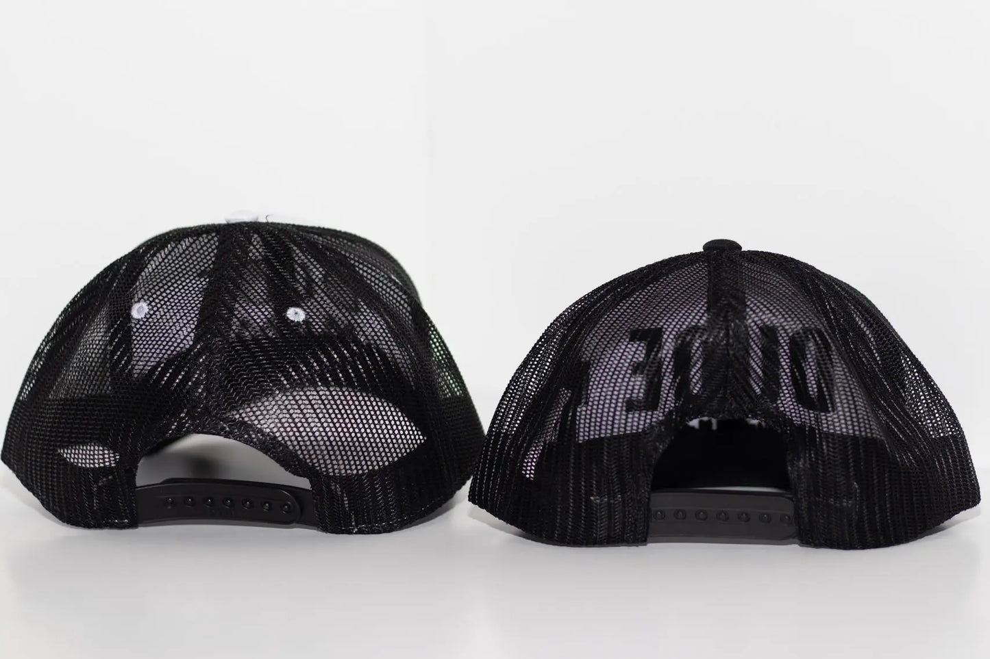 Black + White Matching Hats for Dude + Mama Dude Mama