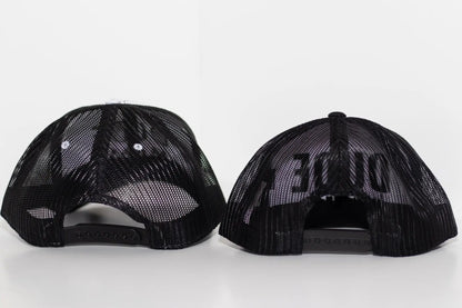 Black + White Matching Hats for Dude + Mama Dude Mama