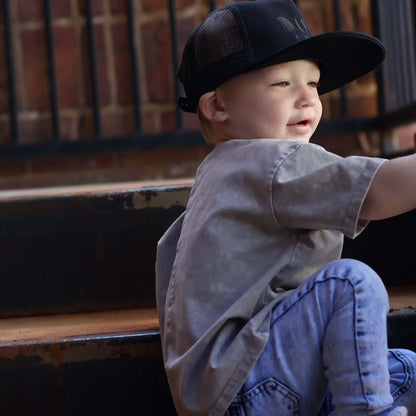 Dude Black on Black Hat