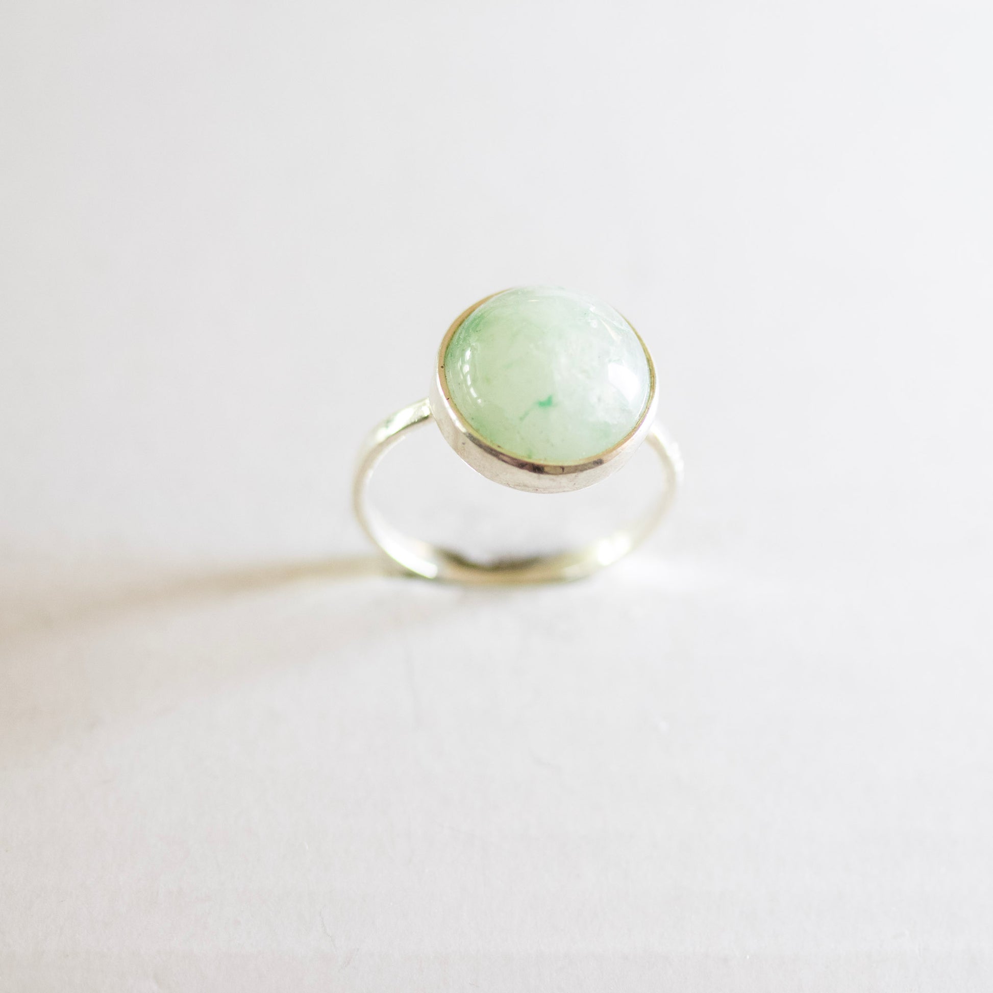 Aventurine Ring | 'Dude Mama' Engraved