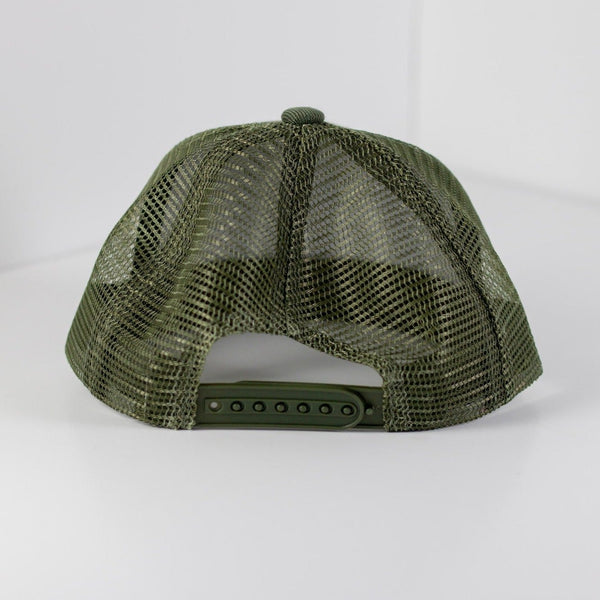 Dudemobile Olive Mesh Trucker Hat