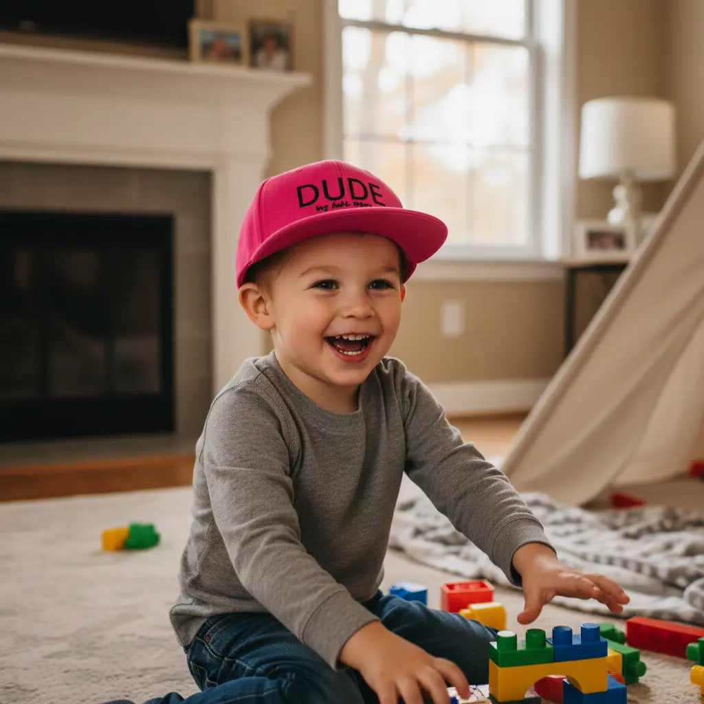 Hot Pink Dude Hat Dude Mama