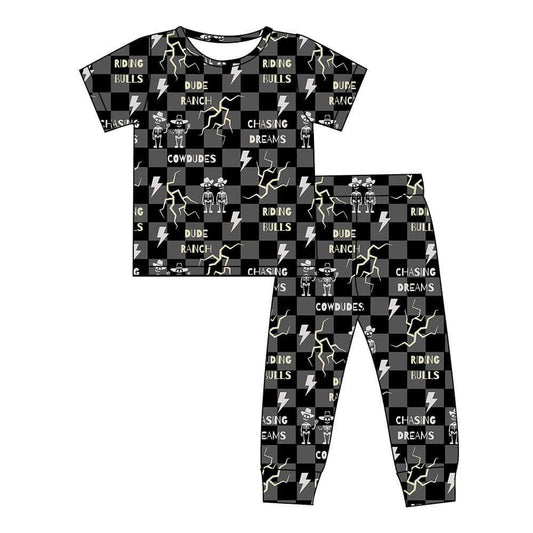 Dude Ranch Checkered Bamboo