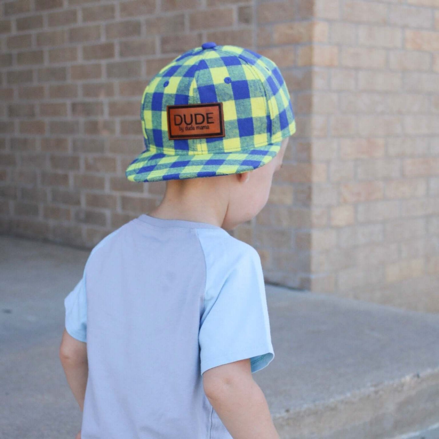 Boy hat | Dude Plaid Hat