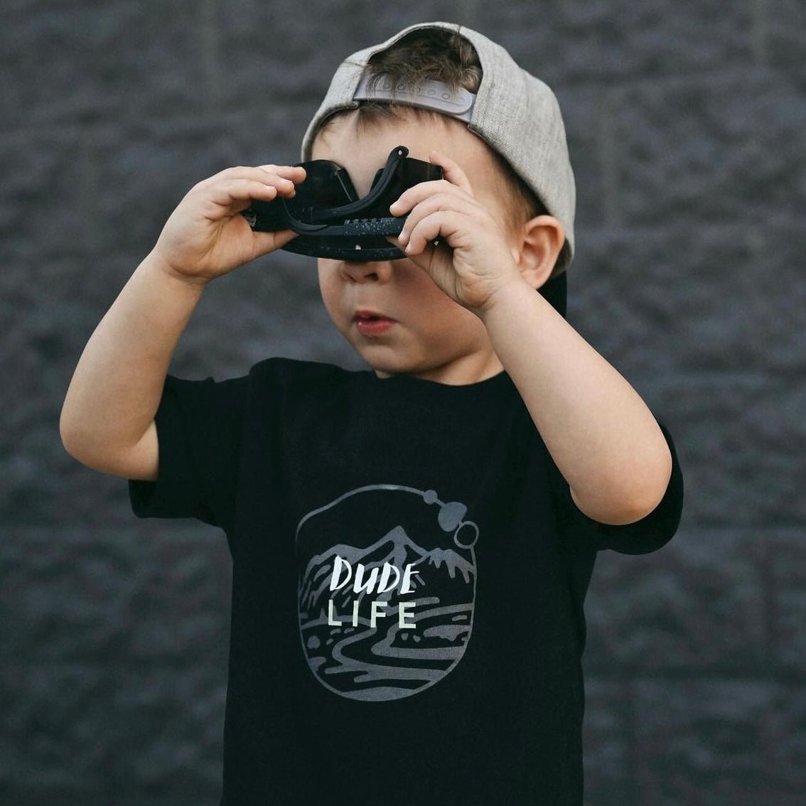 Dude Life Black T-Shirt